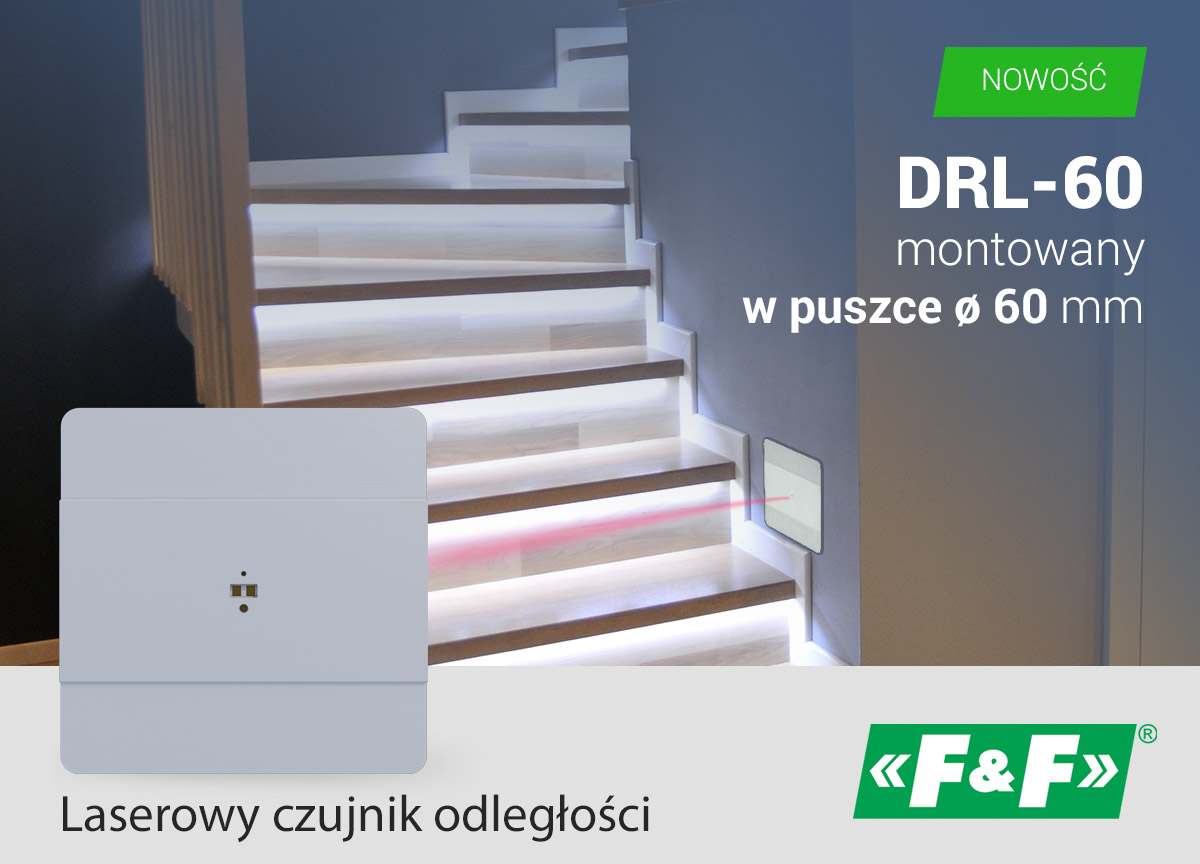 DRL-60 laserowy czujnik ruchu-odległości